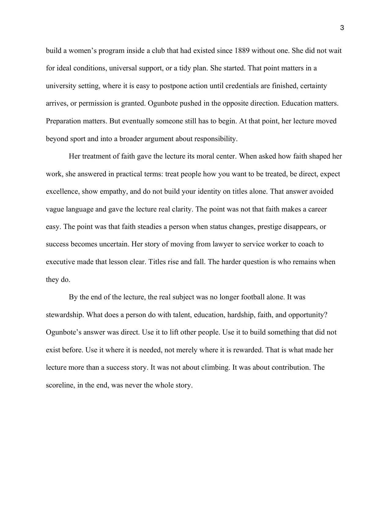 Lola Ogunbote: More Than the Scoreline, page 3 of 3