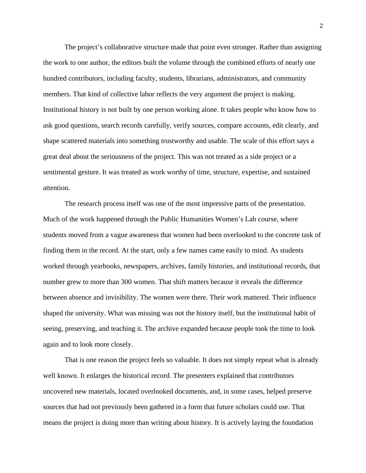 Making a Record: The BYU Women @150 Project, page 2 of 4