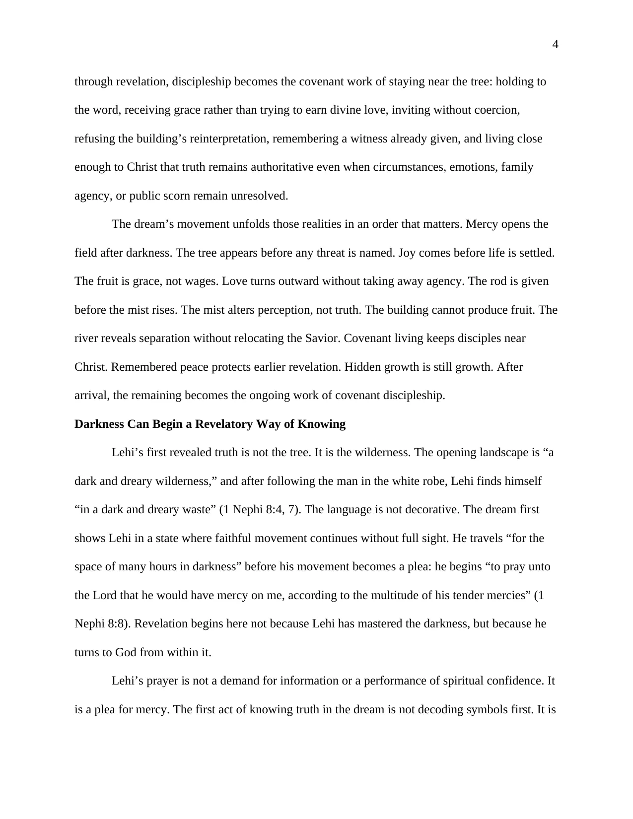 Staying at the Tree: Learning Truth From the Fruit, page 4 of 25
