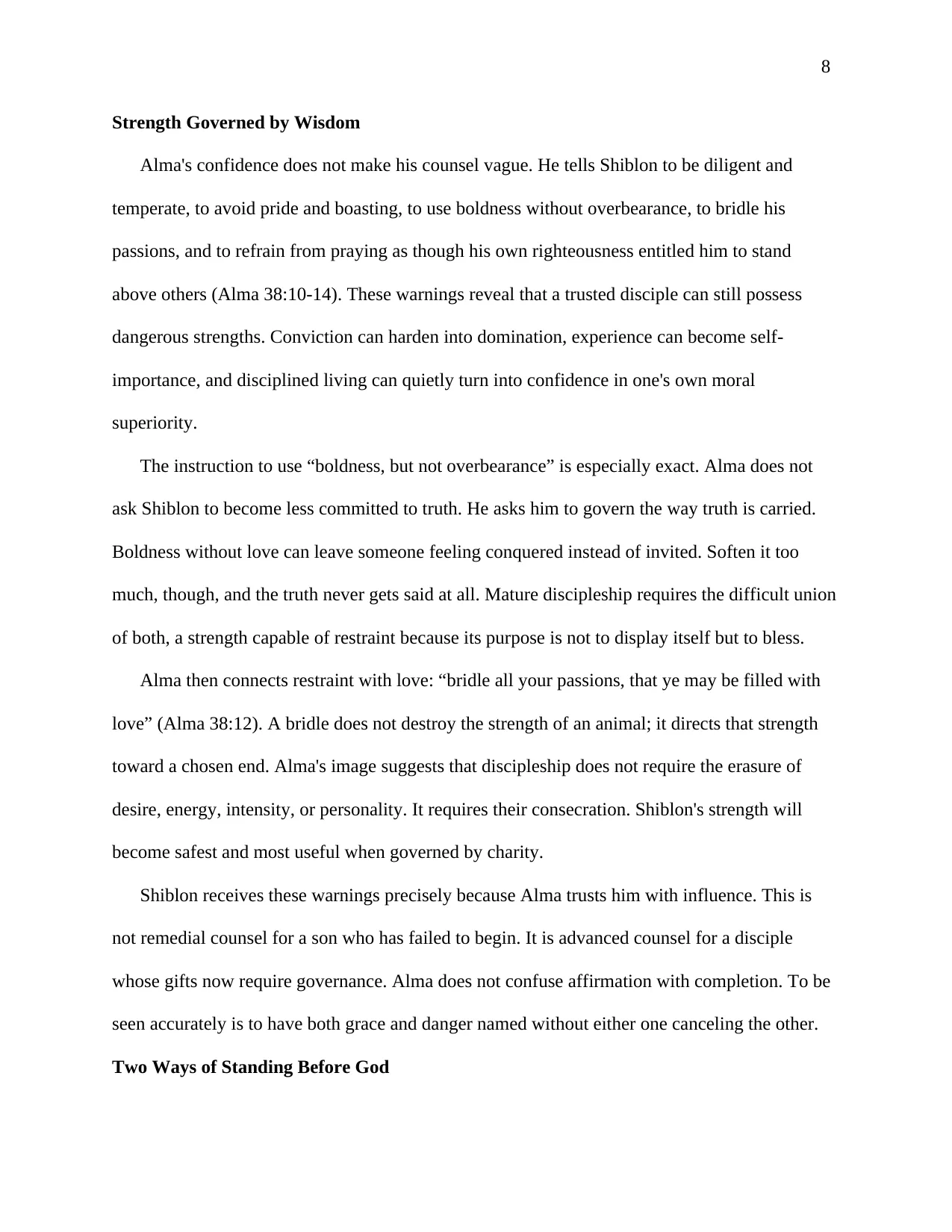 The Faithful Middle: How God Measures a Life, page 8 of 16