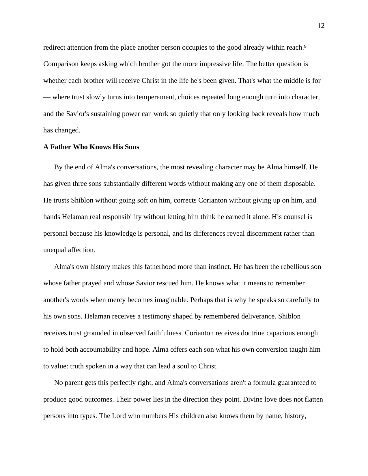 The Faithful Middle: How God Measures a Life, page 12 of 16