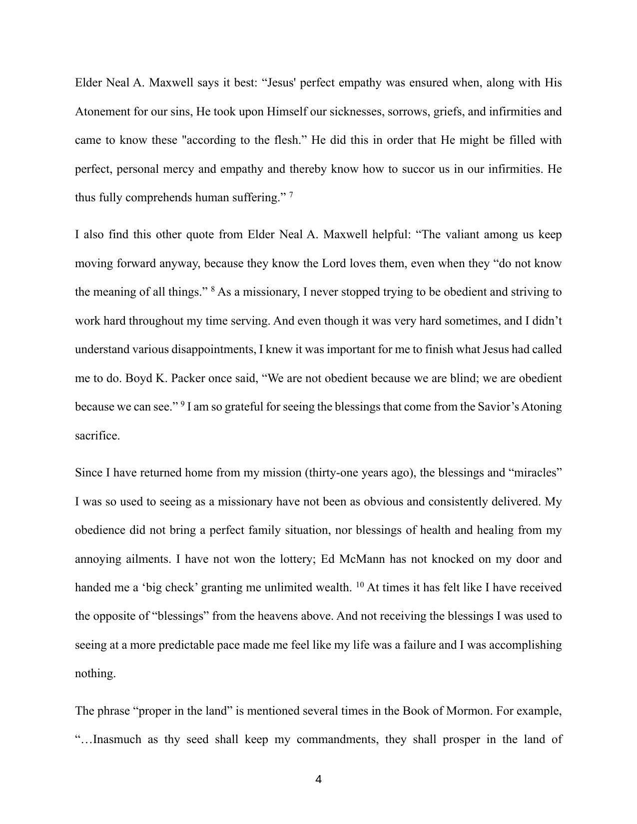 The Infinite Atonement: From Temporal Mindset to Eternal Vision, page 5 of 11