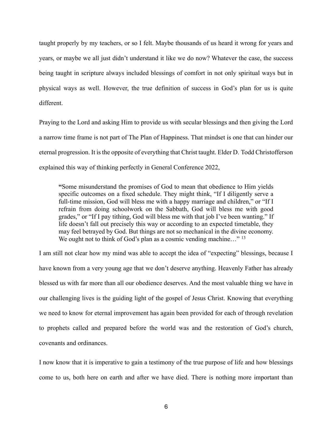 The Infinite Atonement: From Temporal Mindset to Eternal Vision, page 7 of 11